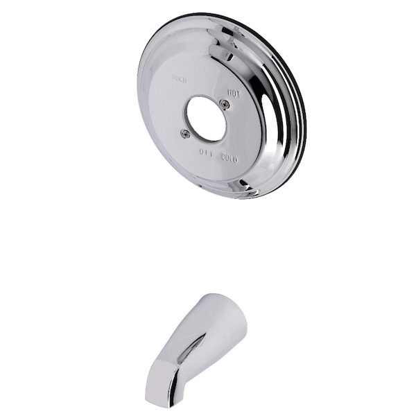 KB3631TTLH Tub Trim Only W/out Handle, Polished Chrome
